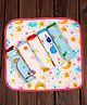 Mittenbooty 100 % cotton Muslin Baby Wash Cloths or hankies Pack of 6
