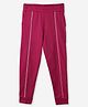 The Souled Store Striped Joggers -  Pink