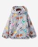 The Souled Store We Bare Bears Full Sleeves Characters   Printed Jacket With Detachable Hood - Multi Colour