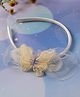 Jewelz Butterfly  Embellished Hair Band - Off White