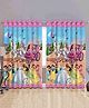 Muren Digital Cartoon Printed Door Curtains Pack of 2 - Multicolor(Color May Vary)