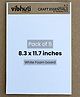 Vibhuti Crafts A4 Sunboard/Foam Board Sheet - Pack of 5 | Ideal for DIY Crafts, School Projects, Signs, and Displays