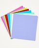 Vibhuti Crafts 50 Sheets Origami Papers - Small (6x6 inch, Multicolored) Ideal for origami, arts & crafts, school projects, and scrapbooking.
