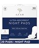 Azah XXXL Night Sanitary Pads For Women| Extra Large Night Pads 3x More Leakproof - Pack of 20 | XXXL