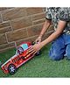 Smartcraft 7+ Preschool Basic Skills Learning: Wooden Racing Red Sports Car Toy Busy Board for Children and Toddlers