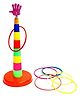 Smartcraft Ring Toss Quoits Hoopla Throw Game for Kids (Multicolor) Pack of 1