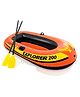 Intex Inflatable Explorer 200 Water Boat With Boat Paddles 2 Person Inflatable Water Pool And Beach Boat Intex Pool Intex Water Boat  Multicolor