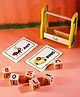 The Little Boo Wooden Word Maker Dragon - Multicolour
