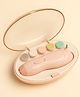 NeonateCare Baby Nail Clippers Safe for Newborn Toddler Toes Fingernails Care Trim Kit 6 Grinding Heads - Pink