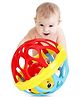 ARCADE TOYS Biggie Rattle & Teether Ball for Kids - Multicolour