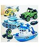 ARCADE TOYS Dismantling Military Army Vehicles Toy for Toddlers Pack of 4 - Multicolour