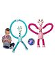 ARCADE TOYS Telescopic Suction Cup Giraffe Stretchy Toy With Light for Kids(Pack of 2) - Colour may vary
