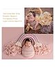 MOMISY Baby Photography Photoshoot Props Breathable Blanket Swaddle Wrap- Pearl (Light Pink)