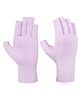 MOMISY Arthritis Finger Less Compression Small Gloves - Purple, S