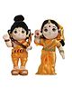 Panda's Box Baby Rama & Devi Sita Combo  Soft Plush Toys