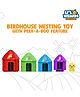 Li'l Wizards Buildable Bird House Peek-a-Boo Nesting Toy - Multicolour