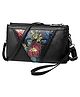 MOMISY Women Embroidery Crossbody Bag Small Shoulder Purse Soft Synthetic Leather Mobile cell phone bag For Girls (Hibiscus)