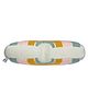 POMME Knitted Soft Toy and Cushion Rainbow Design - Length 40 cm
