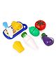 Asian Fruiticana Vegetable 7 pc Cut fruit set