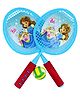 Asian Fab Badminton Plastic Racket with a Soft PU ball
