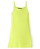 Pine Kids 100% Cotton Knit Sleeveless Solid Color Frock - Evening Primerose