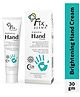 Fixderma Brightening Hand Cream for Dry and Rough Hands, Hand Moisturizer with Kojic Acid - 30 g