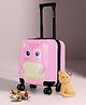 Nasher Miles Hard Case Trolley Bag Tic Tac Toe Zoo Cat - 17 Inches