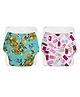 SuperBottoms BASIC Reusable Cloth Diaper for babies 0-3 Years | Freesize Adjustable, Washable and Reusable Cloth Diaper for babies | Shell with insert | Pack of 2