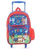 Paw Patrol-Inspired School Trolley Bag for Little Rescuers Paws and Adventures Multicolour - 16 Inches