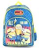 Minion Unleash Fun with Our Trendsetting School Bag Blue - 16 Inches