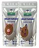 TummyFriendly Foods Millet Pancake Mix - Veggies, Dates, Nuts. HealthyBreakfast. 2 Packs 150g Each Cocoa Powder (2 x 150 g)