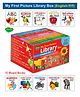 My First Picture Library Box Board Book Pack of 10 - English Hindi