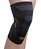 TYNOR Knee Cap Air Pro, Black & Orange, L, Pack of 2