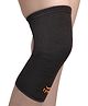 TYNOR Knee Cap Air, Black & Orange, M, Pack of 2