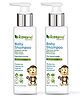 The Eco Mama Baby Shampoo 200 ml Each Pack of 2 Shea Butter Calendula Coconut Oil For all scalp type Toxin Free & Vegan