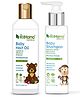 The Eco Mama Baby Hair Oil & Baby Shampoo Combo with Natural Ingredients (100 ml + 200 ml)