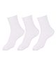 DOLLAR Pack Of 3 Solid School Socks - White