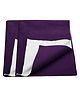 Trance Home Linen Supersoft Quick Baby Dry Sheets for Kids Pack of 2- Small, Plum