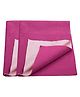 Trance Home Linen Supersoft Baby Dry Sheets for Kids Pack of 2- Small, Berry Pink