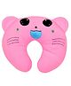 Littleboo U Shape Baby Pillow Neck Protector - Pink