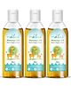 Mateo Baby Massage Oil Mom's Magical Meet, Nourishing Baby Massage Oil with Apricot, Wheat Germ, Sesame, and Almond Oil, Dermatologically Tested, 100% Natural & Stronger Skin Barrier 100ml (Pack of 3)