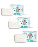 Mateo Baby Cleansing Bar With Vitamin E & Glycerin Dermatologist Tested Tear-free & Soap-Free for Soft Baby Skin pH 5.5 75 g Each (Pack of 3)