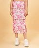 Coolsters by Pantaloons Marble Printed Skirt - Pink