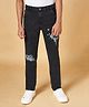 Coolsters by Pantaloons Born To Skate Text Printed Jeans - Black