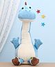 AAROHI TOYS Height 32 cm Dancing Angry Dino Musical Soft Toy Blue