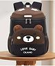 YAMAMA Bubu Bear Cute Luxury Bucket Backpack For Kids And Toddlers Warterproof Lightweight Spine Protection Backpack With Reflective Design For Kids Premium Design Bag For Kids Best For Pre School Kindergartens Picnic And Holidays - Height 9 Inches