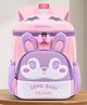 YAMAMA Tutu Love Bunny Cute Luxury Bucket Backpack For Kids And Toddlers Warterproof Lightweight Spine Protection Backpack With Reflective Design For Kids Premium Design Bag For Kids Best For Pre School Kindergartens Picnic And Holidays  Multicolor