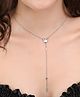Silver Chest 925 Silver Pendant with Silver Chain Pure Silver Necklace for Women Girls with AAA Cubic Zirconia stones Crown Design