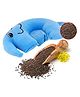 Cotton Head Shaping Mustard Seed Rai, Head Shaping Baby Pillow Blue