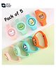 Mosquito Repellent Bands Pack of 5 (Color & Design May Vary)